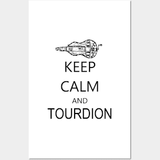 Hurdy-Gurdy Keep Calm and Tourdion Posters and Art